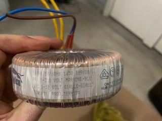 Trasformatore Toroidale 100VA 230/12V 50/60Hz