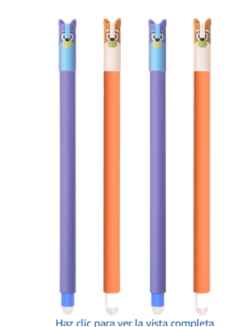 Pack 4 Bolígrafos Borrables