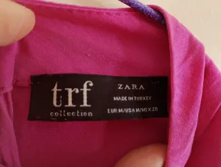 Camisa Zara fucsia