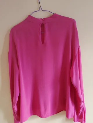 Camisa Zara fucsia