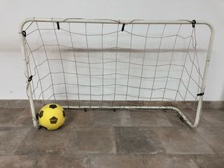 Miniportería Fútbol Metálica Tubular