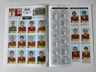 Album Calciatori Panini 1971-72 Ed. l'Unità