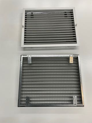 Lote 2 Rejillas Retorno Ventilación Aluminio