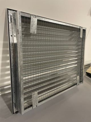 Lote 2 Rejillas Retorno Ventilación Aluminio