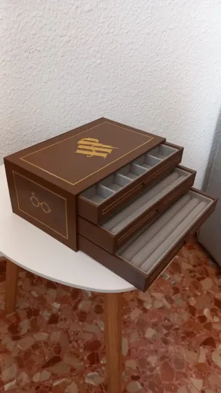 Joyero Harry Potter Marrón y Dorado