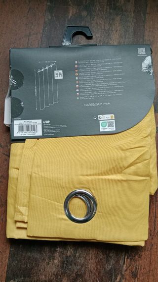 Cortina Ojal Douceur d'Intérieur Amarilla