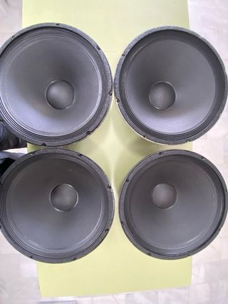 4 altavoces Electro-Voice EVM-15L - Usados
