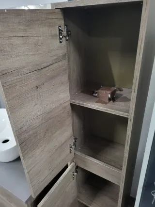 Mueble de baño 2 piezas + lavabo + Espejo (NUEVO)