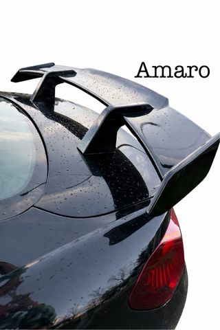 Aileron/Spoiler Traseiro Preto (BMW GT3, M1, M2, M