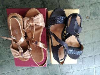 Dos Sandalias tacon por 5€
