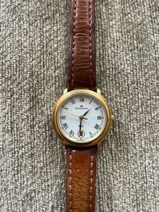 Maurice Lacroix Reloj Marrón y Dorado