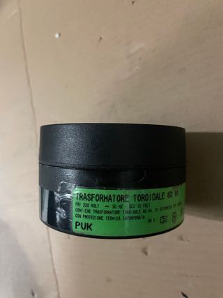Trasformatore Toroidale 60VA 220/12V PUK