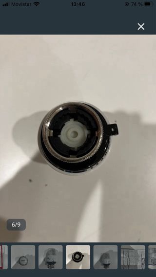 Cabezal termostático calef. Orkli Harmony 60010