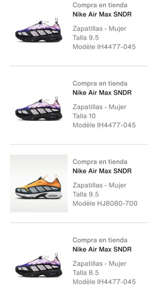 Nike Air Max SNDR Mujer