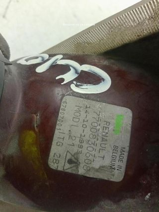 Faro antiniebla delantero renault clio i 20899837