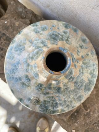 Jarrón cerámica artesanal Ismael Cases Cuita