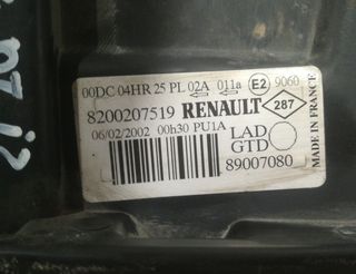 Faro izquierdo renault 8200207519 laguna ii 156803