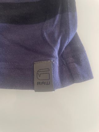 Camiseta G-Star RAW Talla M Rayas