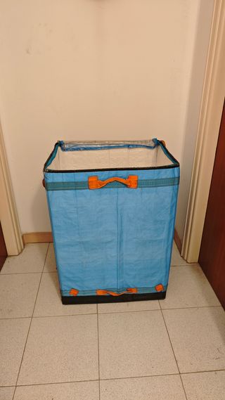 Mochila Reparto Comida Delivery Azul Naranja