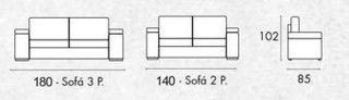 OFERTA SOFA PLAZAS 3 /  2 PLAZAS