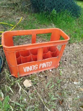 Caja Naranja para Botellas Vinos Pinto
