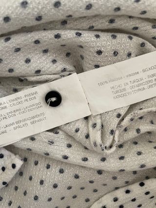 Camicia Zara pois con fiocco