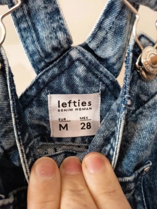 Jardineiras Jeans Lefties