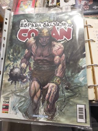 LA ESPADA SALVAJE DE CONAN 09 9 PANINI NUEVO