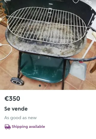 Barbacoa Negra y Verde