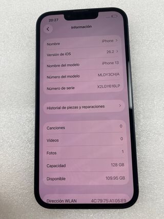 iPhone 13 128GB Azul Noche