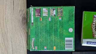 Caja Original Warioland 4 GBA