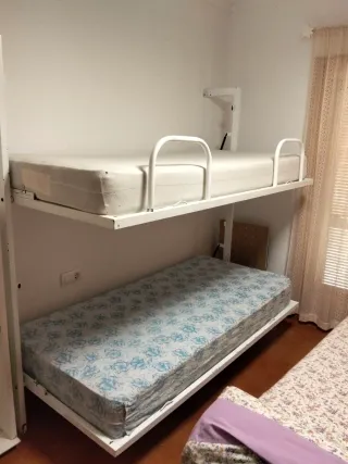 Literas plegables de metal