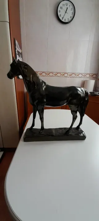 Caballo Escayola Bronce