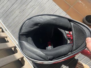 Casco Klim Enduro Motocross Negro Rojo