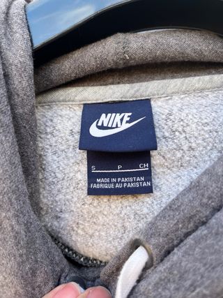 Sudadera Nike Gris Talla M