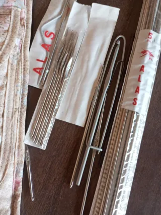Set de agujas de tejer
