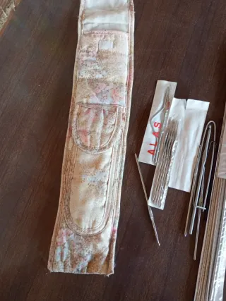 Set de agujas de tejer