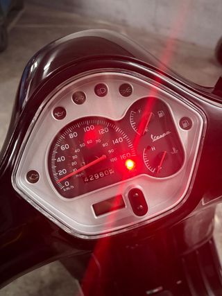 Vespa 300cc Negra 2012