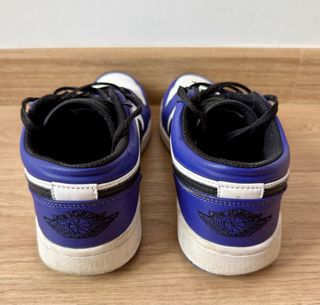 Zapatillas Jordan 1 Low Azul y Blanco