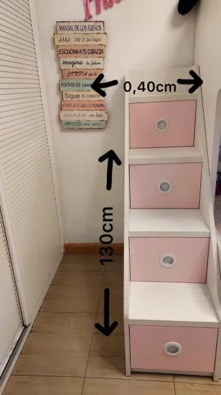 Dormitorio completo con literas juveniles