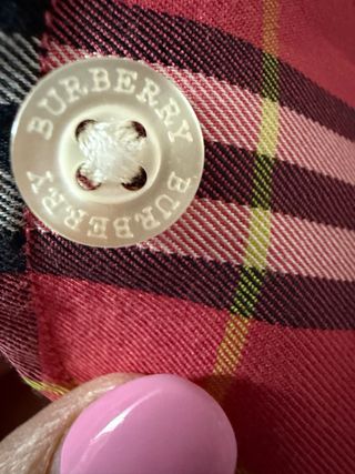 Camisa Burberry London cuadros