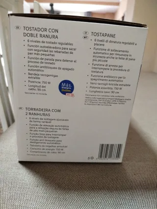 Tostadora SilverCrest Doble Ranura