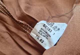 Pantalone donna calibrato marrone