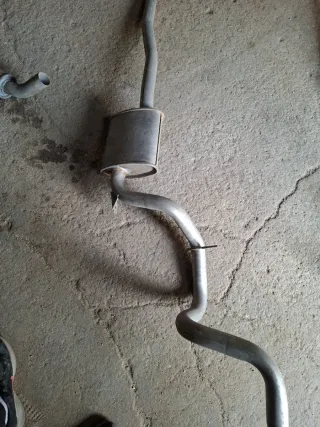 Renault fuego GTX Silenciador Intermedio