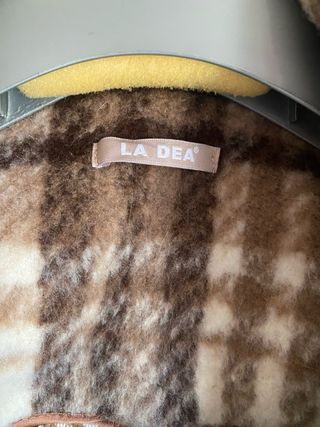 Cappotto donna LA DEA beige e marrone