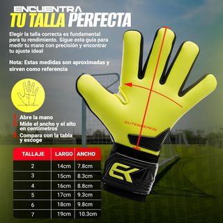 Guantes Portero Fútbol Niño EK