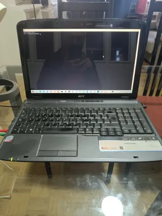 Portátil Acer Aspire 5735 Negro