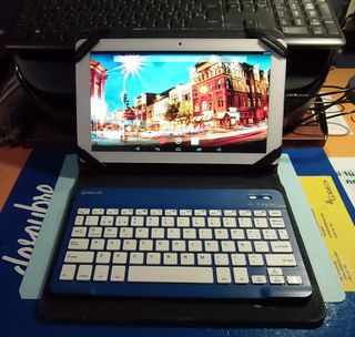 Tablet Woxter Nimbus 102 Q + Teclado SilverHT