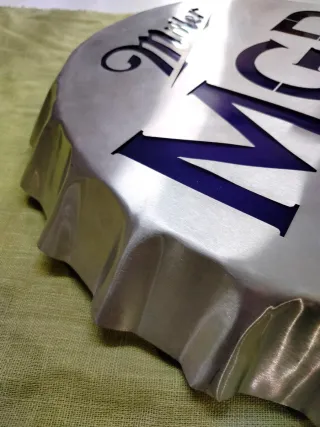 LETRERO LUMINOSO CERVEZA MILLER