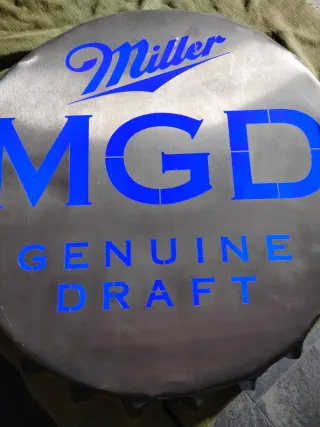 LETRERO LUMINOSO CERVEZA MILLER